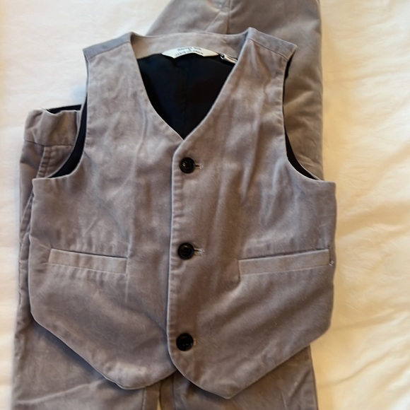 Janie and Jack x Rachel Zoe 3 piece velvet toddler set 18-24 mo - Picture 9 of 10